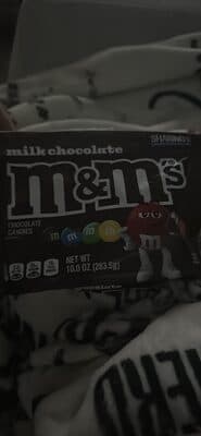 milk chocolate m&m's