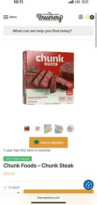 chunk steak