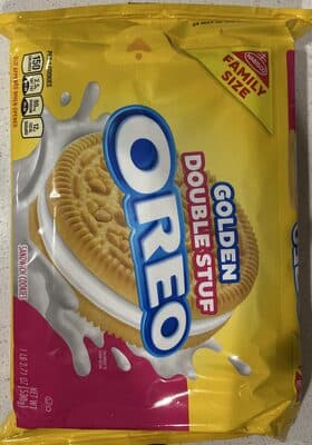 Golden Double Stuf Oreo