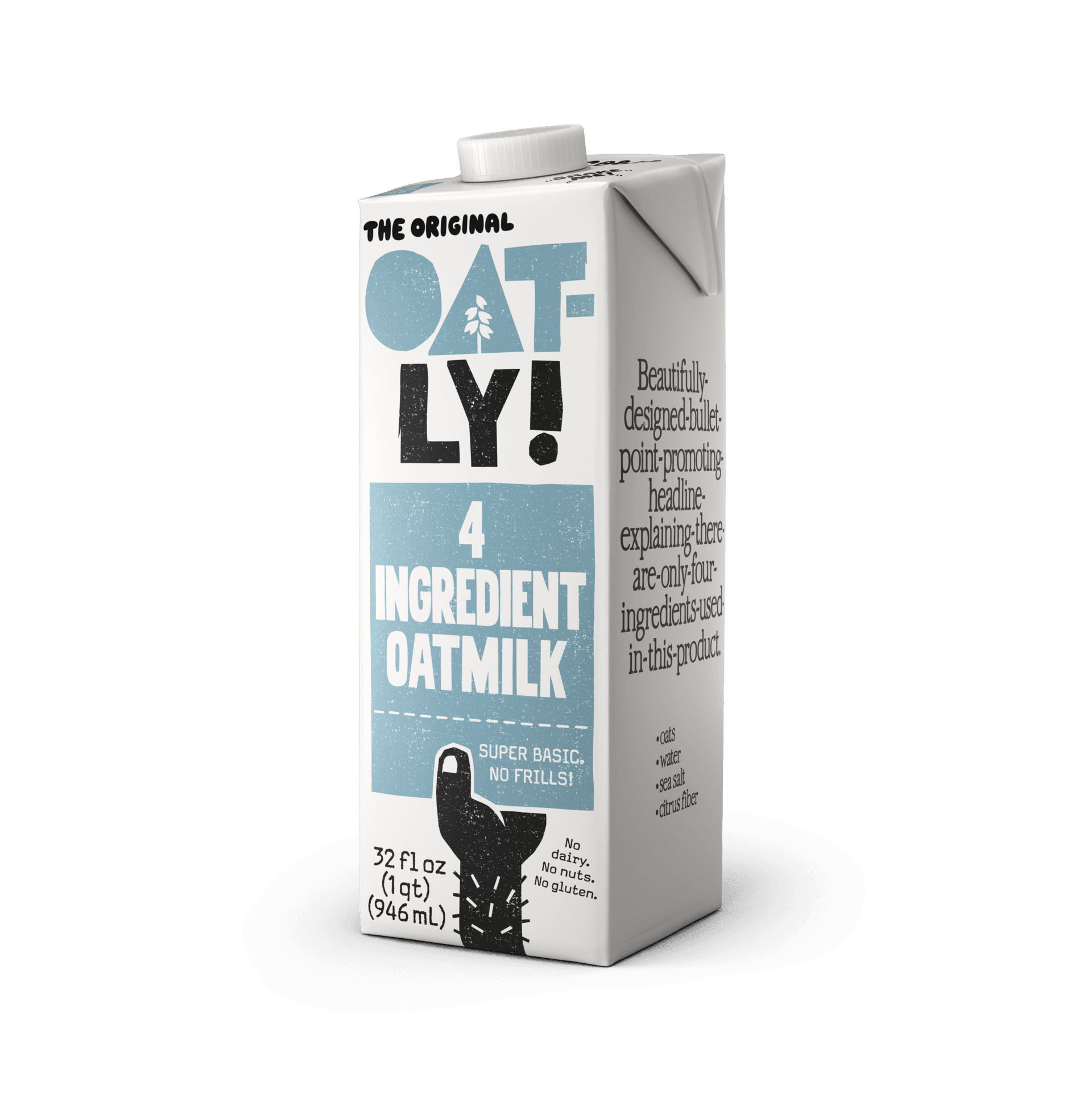 4 Ingredient Oatmilk